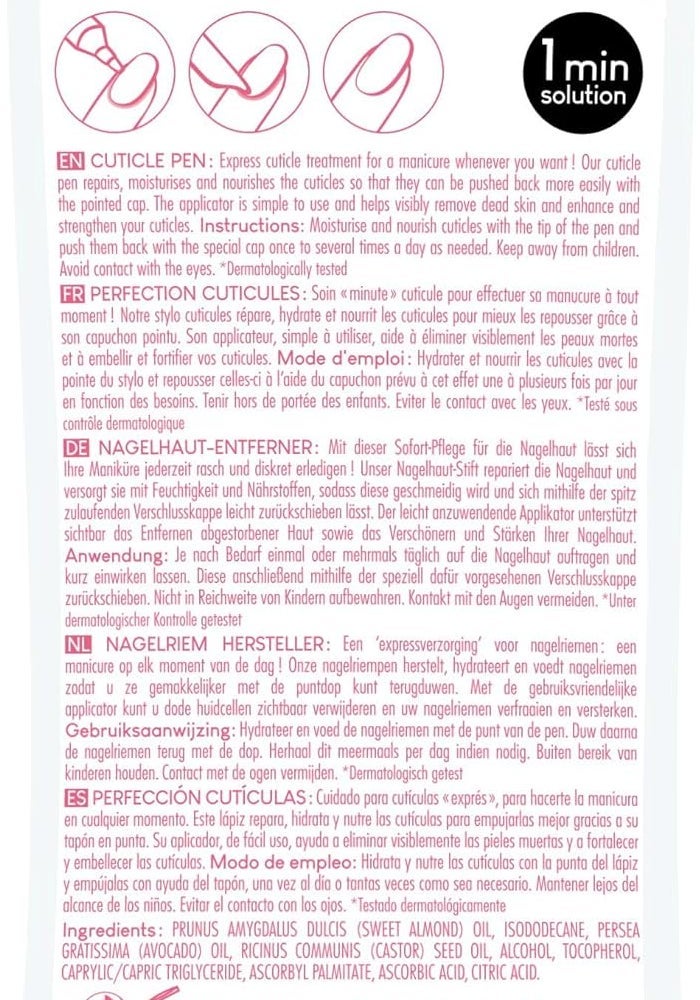 L'Action Paris Nourishing Cuticle Pen with Avocado Extract - 4ml - Image 4
